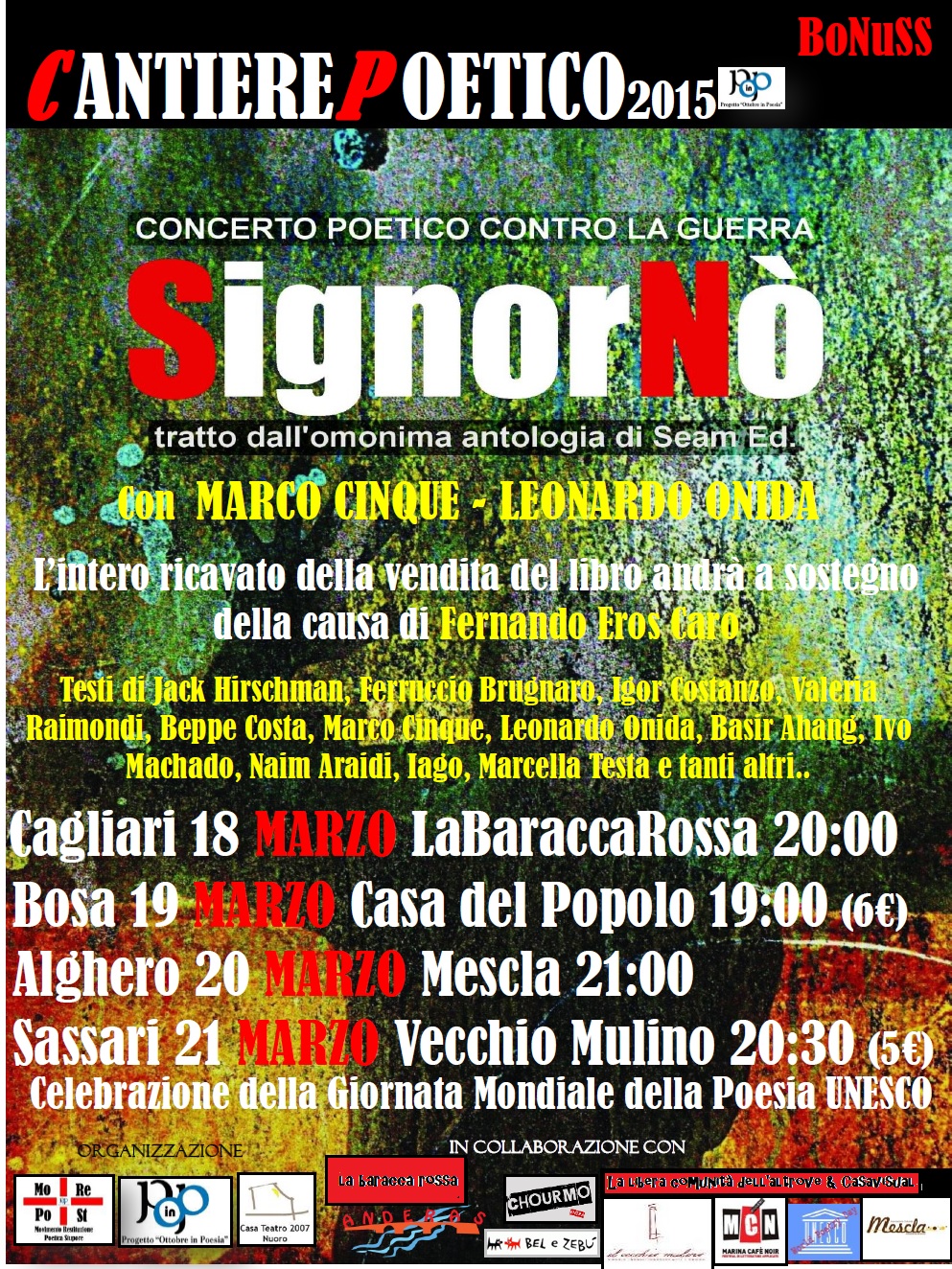 SignorNo - con Marco Cinque - Cantiere poetico POP 2015 - clicca per ingrandire