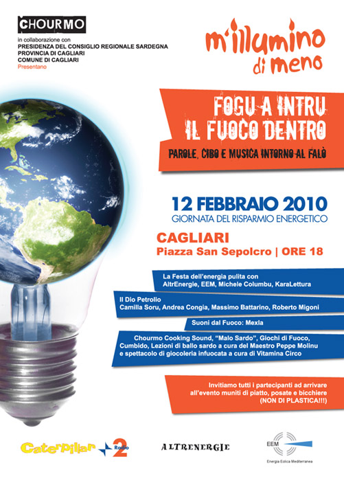 M'illumino di Meno - fogu a Intru/Il fuoco dentro - clicca per ingrandire